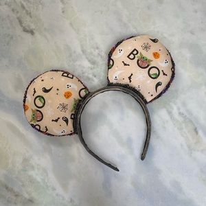 Handmade Baby Yoda Halloween Mickey Ears